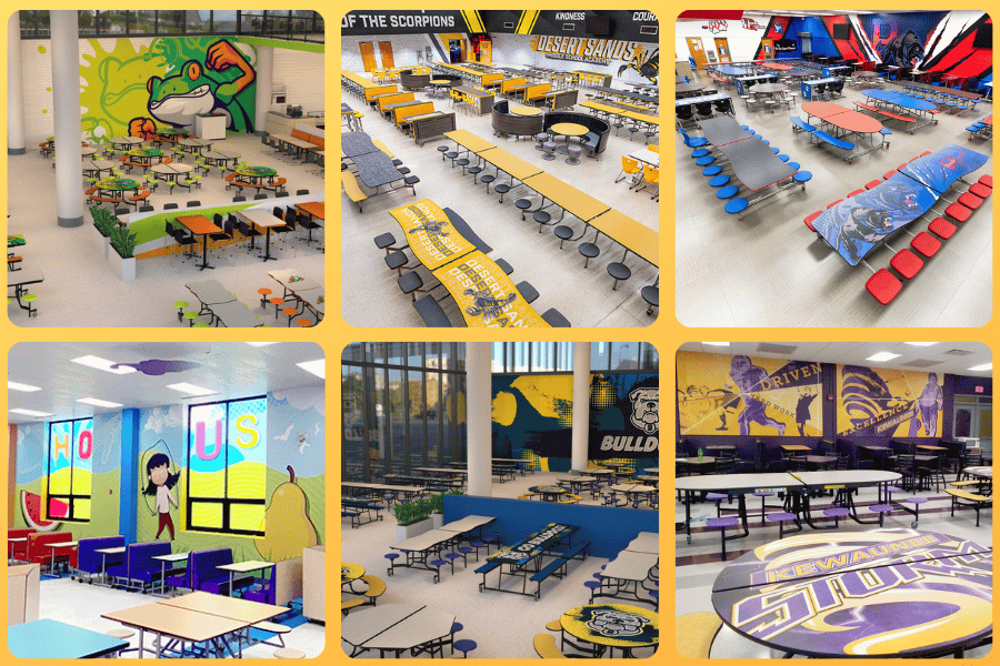 Designing Functional Cafeterias: How Smart Table Choices Support Students