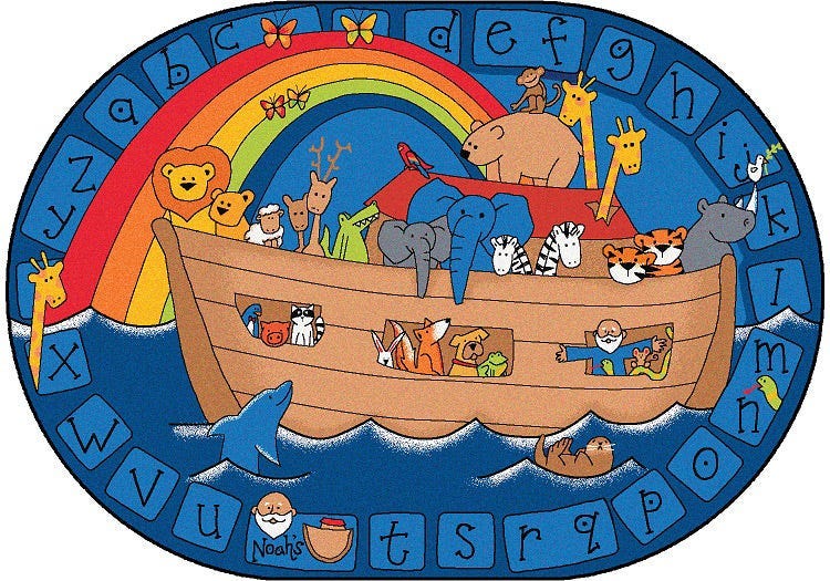 Click here for more Religious Rugs for Preschools by Worthington