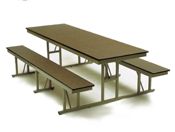 Click here for more Barricks Cafeteria Tables by Worthington
