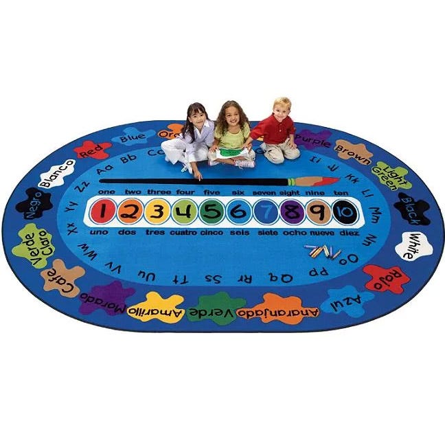 Click here for more Carpets for Kids Bilingual & Multicultural Rugs by Worthington
