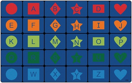Click here for more Carpets for Kids Shapes & Activities Rugs by Worthington
