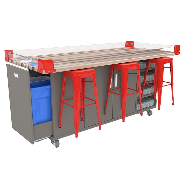 Click here for more CEF Shop Tables & Makerspace Workbenches by Worthington