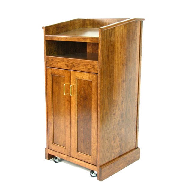 Click here for more Executive Wood Products Presenter Podiums and Speaker Stands by Worthington