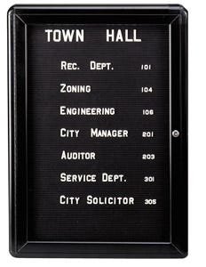 Click here for more Ghent Letter Boards & Directory Boards by Worthington