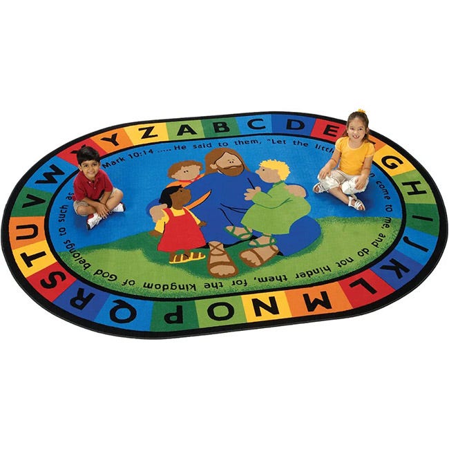 Click here for more Carpets for Kids Religious Rugs by Worthington