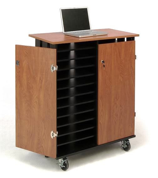 Click here for more Oklahoma Sound Tablet & Laptop Storage Carts by Worthington