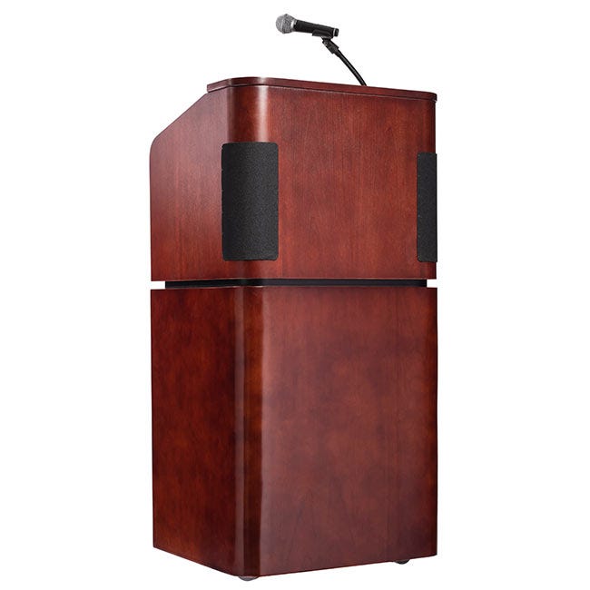 Click here for more Oklahoma Sound Table Top Lecterns and Podiums by Worthington