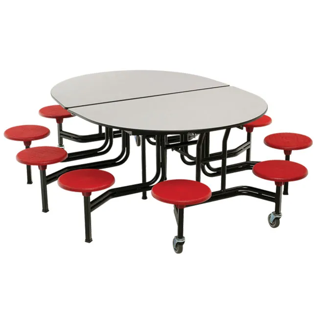 CLOSEOUT CAFETERIA lunchroom TABLES with 16 seats 16 FOR ONLY $3500 CAN SHIP! 