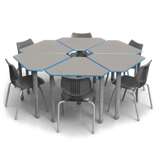 Click here for more Classroom Desk & Chair Packages by Worthington