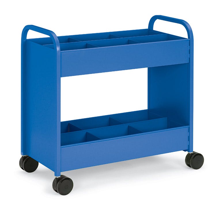 Smith System Library Book Carts and Book Trucks