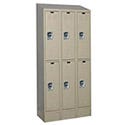 Ready Built Lockers w/ Sloped Tops, Bases & Locks