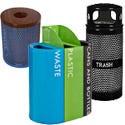 Trash Cans & Recycling Bins