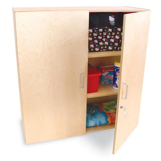 Whitney Brothers Wall-Mount Storage Cabinets