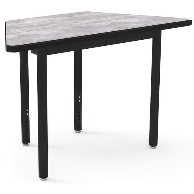 TORO Trapezoid Table - 24'' D x 48'' L Adjustable Height