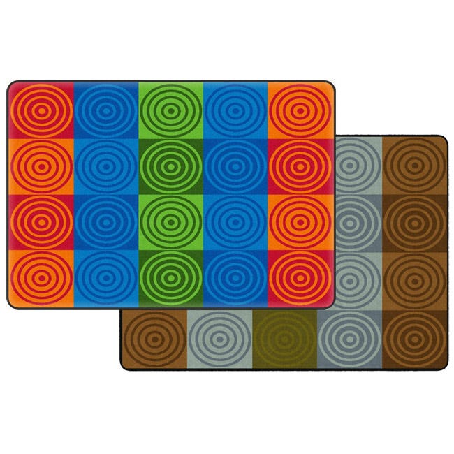 Bull's Eye Blocks Carpet