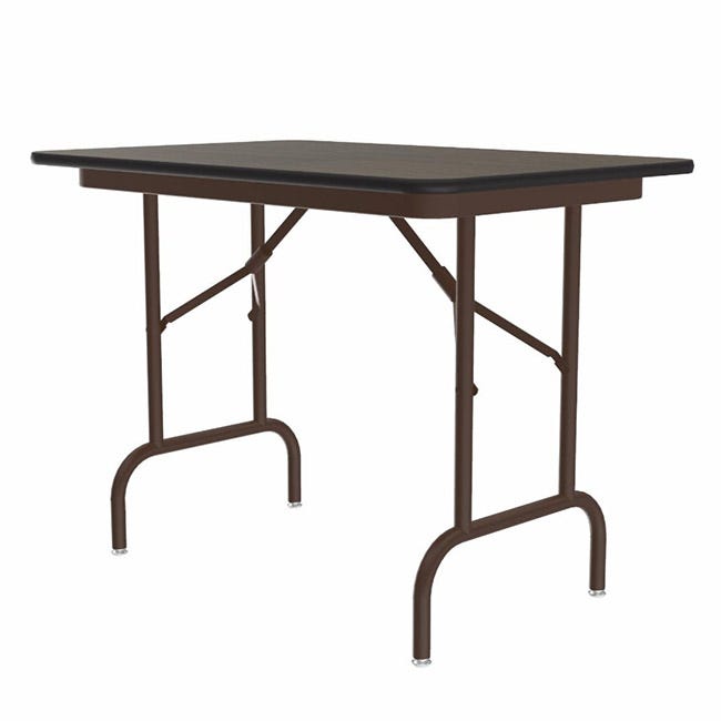 Small Folding Table - Personal Size Folding Table Desk CF2436MTH by Correll