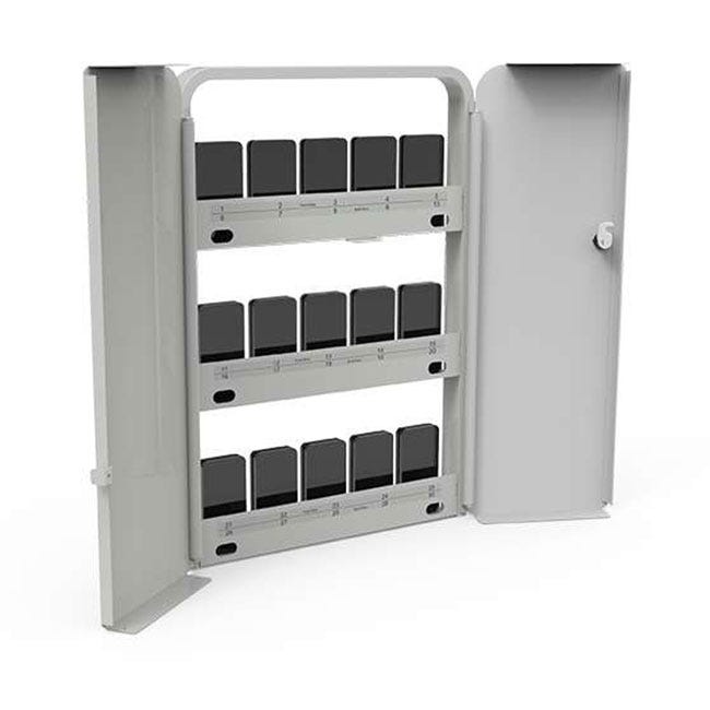 Wall Mounted Phone Storage Cabinet by Copernicus Wall Mounted Phone Storage Cabinet by Copernicus