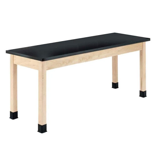 ChemGuard Maple Science Lab Table (24'' D X 72'' W)