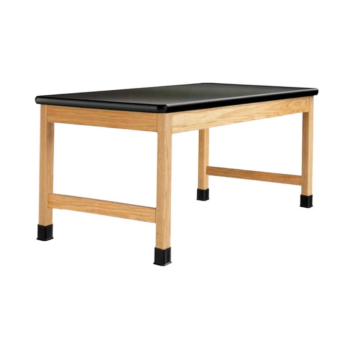 Laminate Top, Hardwood Science Table (42'' D X 54'' W)