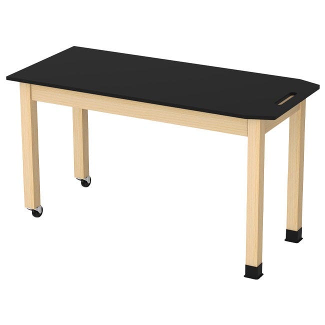 Wheelbarrow Science Table (30" H) with Phenolic Resin Top (24" D x 60'' W)