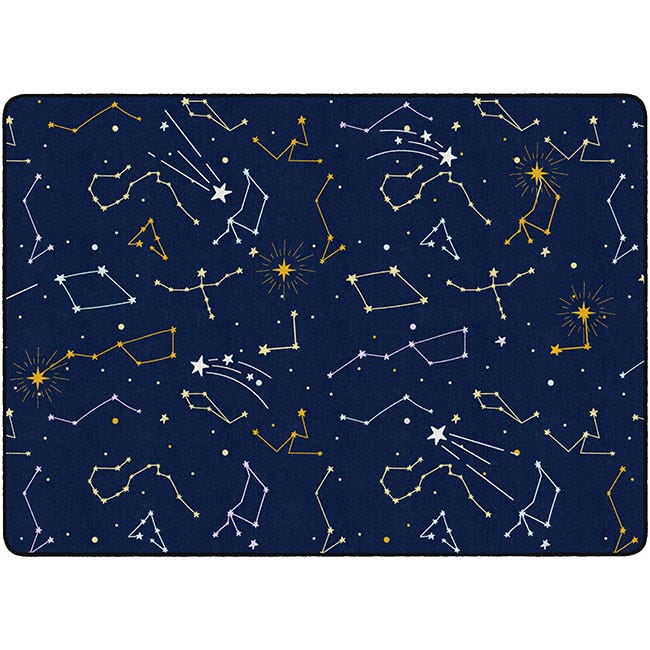 Out of This World Constellations Carpet