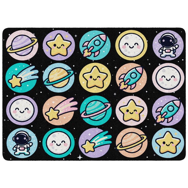 Cosmic Seating Carpet