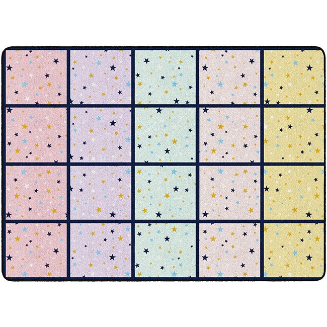 Star Light Seating Squares Carpet