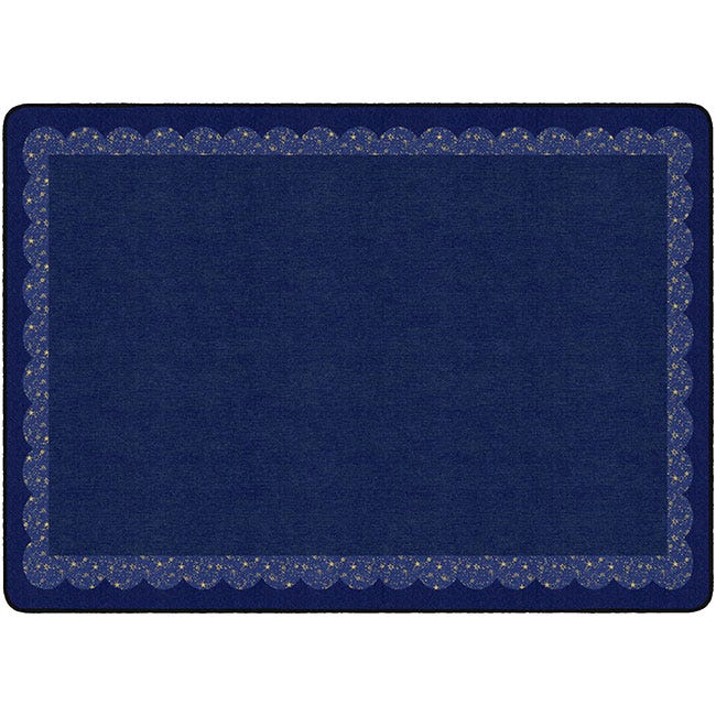 Out of This World Scallop Border Carpet