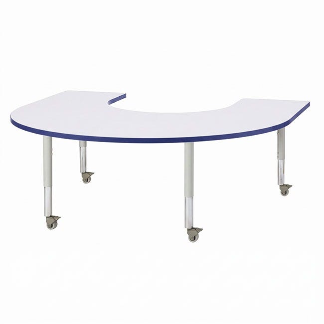 Berries Mobile Activity Table- 60'' X 66'' Horseshoe