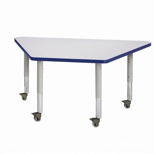 Berries Mobile Activity Table- 30'' X 60'' Trapezoid