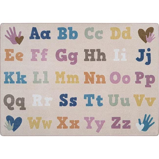 Alphabet for Everyone Carpet