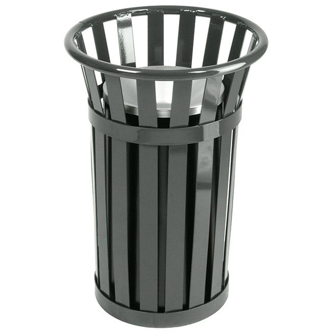 Oakley Collection Slatted Ash Urn Basket