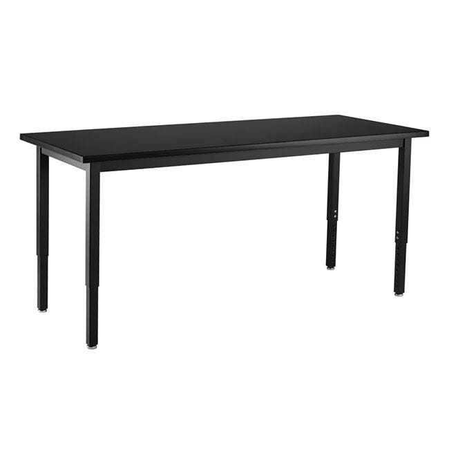 Height Adjustable Steel Science Table with Phenolic Top (24'' x 54'')