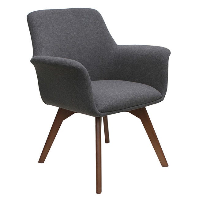 Office guest chair with wood legs for common area and waiting room. Office guest chair with wood legs for common area and waiting room.