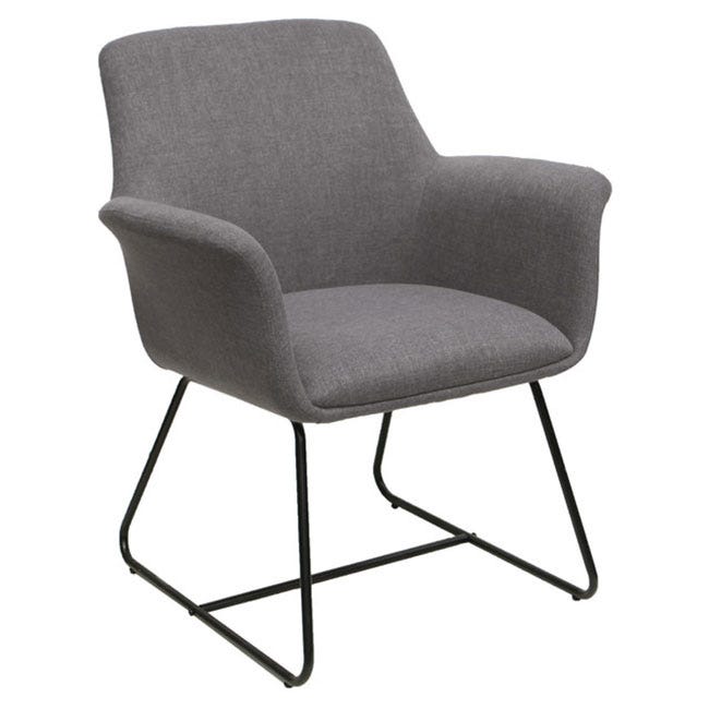 Waiting room guest chair with a sled base for office reception areas. Waiting room guest chair with a sled base for office reception areas.