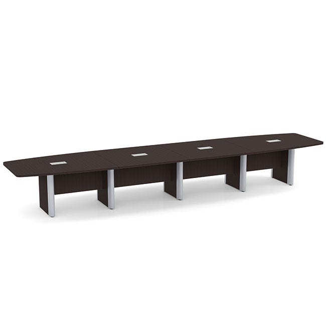 Expandable conference table. Expandable conference table.