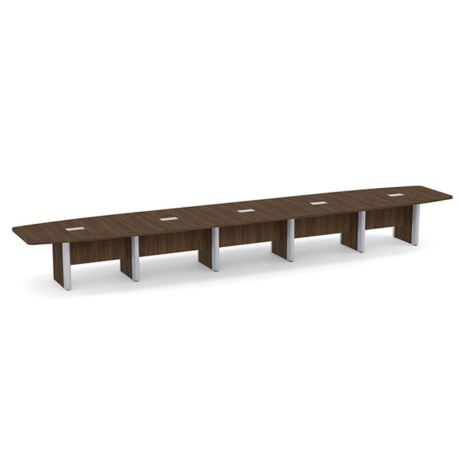 Expandable conference table. Expandable conference table.