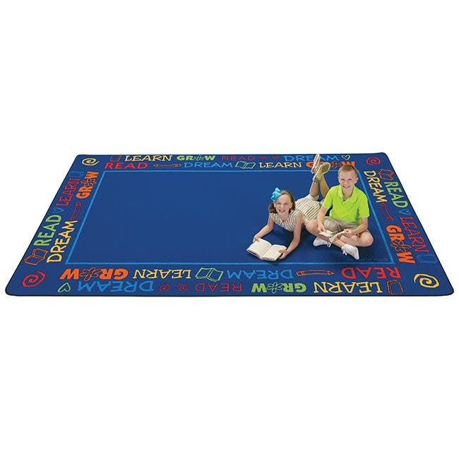 Read to Dream Border Rug