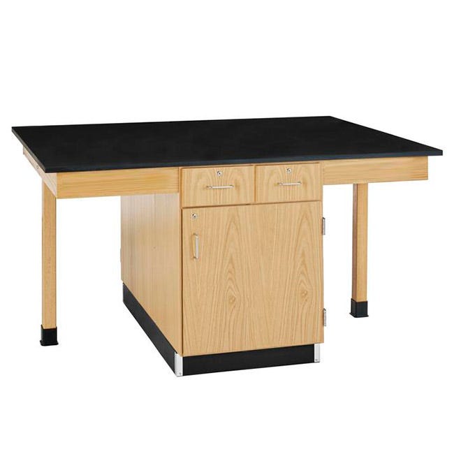 Diversified Spaces Double Face Science Table - Epoxy Resin Top - Door ...