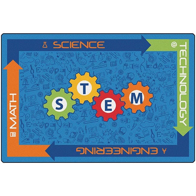 STEM Washable Value Rug