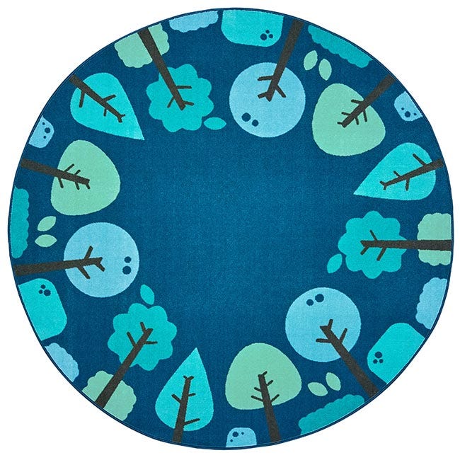 Tranquil Trees KIDSoft Rugs by Carpets for Kids