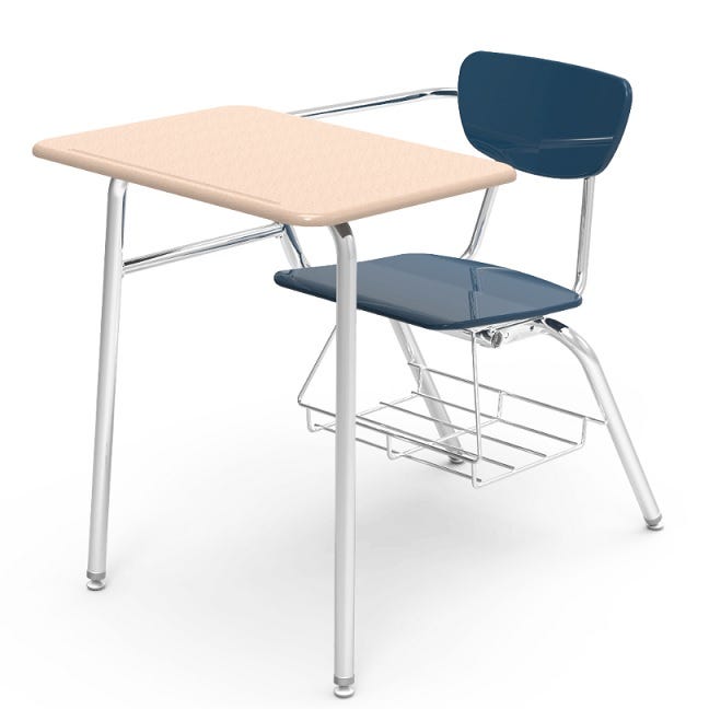 Virco 3400BRM Combo Desk