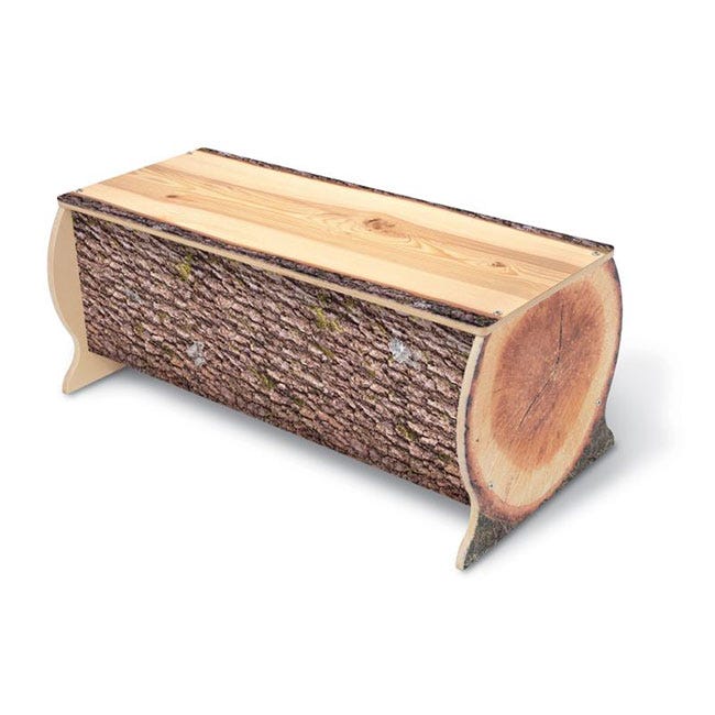 Daycare and preschool log bench by Whitney Brothers Daycare and preschool log bench by Whitney Brothers