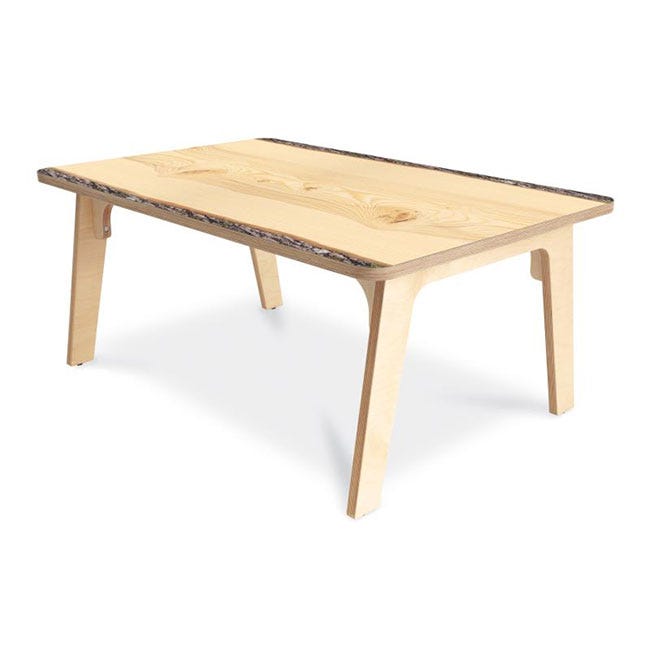 Nature-inspired rectangle daycare activity table by Whitney Brothers