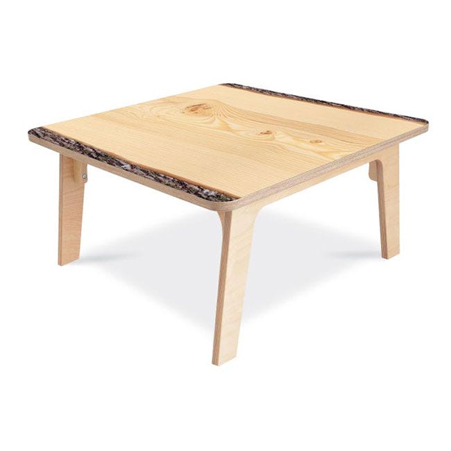 Nature-inspired square daycare activity table by Whitney Brothers