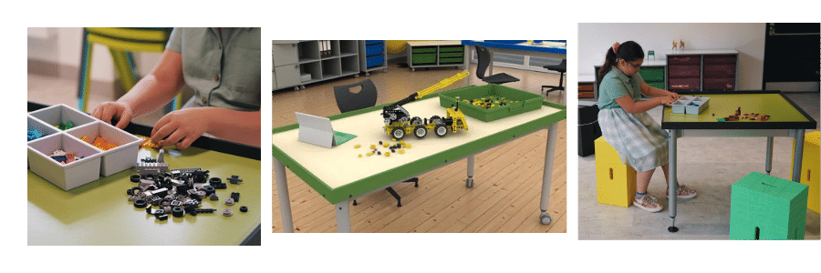 Worthington Direct Robot building table for robotics labs