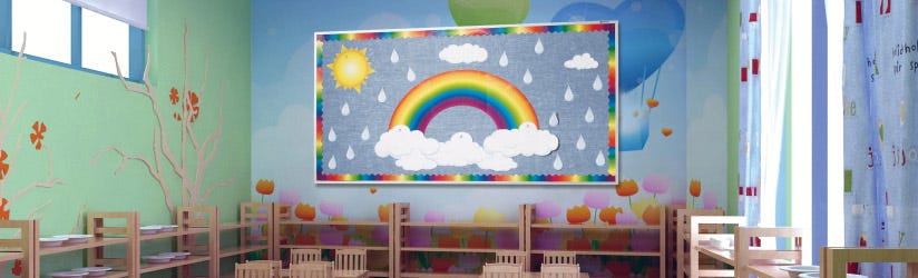 Fun Bulletin Board for Kids