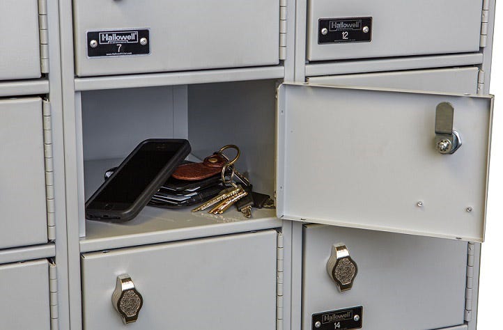 Electronics, Cell Phone and Key Lockers