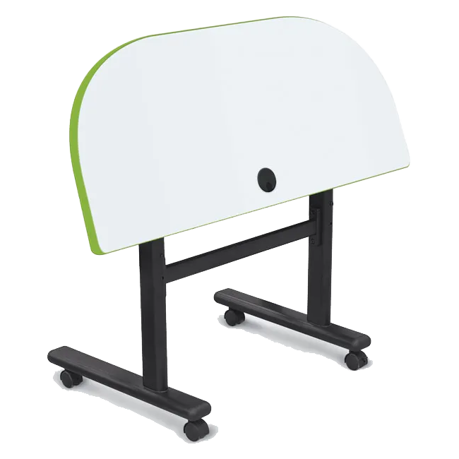 Mobile whiteboard training table